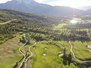 Moonlight Basin Aerial 13th Bunkers